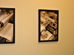 Amy's Art Shop custom corporate designed wall art!