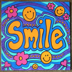 Amy's Art Shop canvas now custom painted by owner!