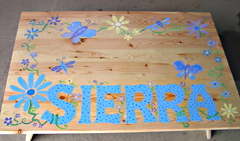 Amy's Art Shop custom wall decor