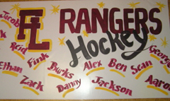 Signs and banners for events