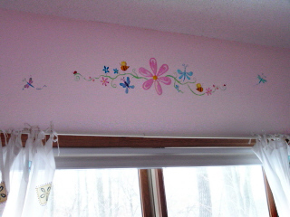 Amy's Art Shop custom wall decor